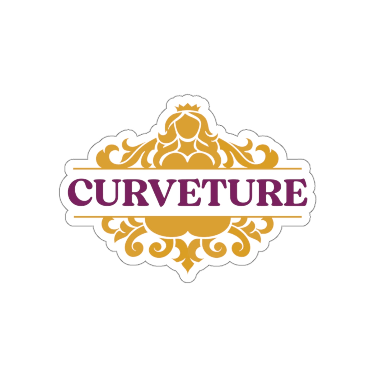 Curveture™ Logo Sticker