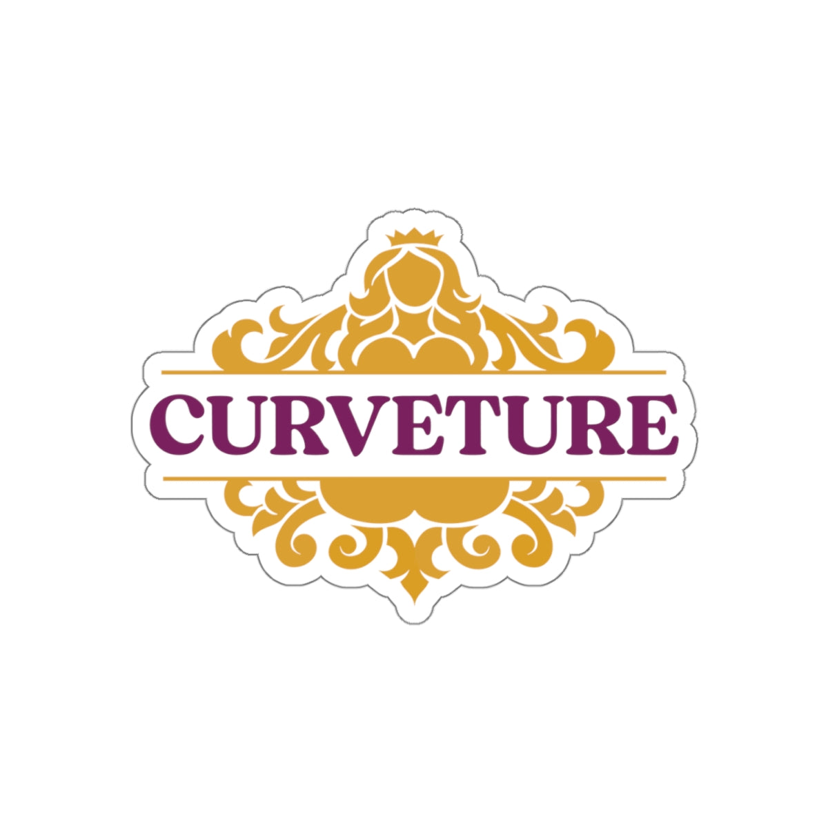 Curveture™ Logo Sticker
