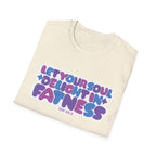 Let Your Soul Delight in Fatness T-Shirt - Purple
