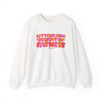 Let Your Soul Delight in Fatness Sweatshirt - Pink