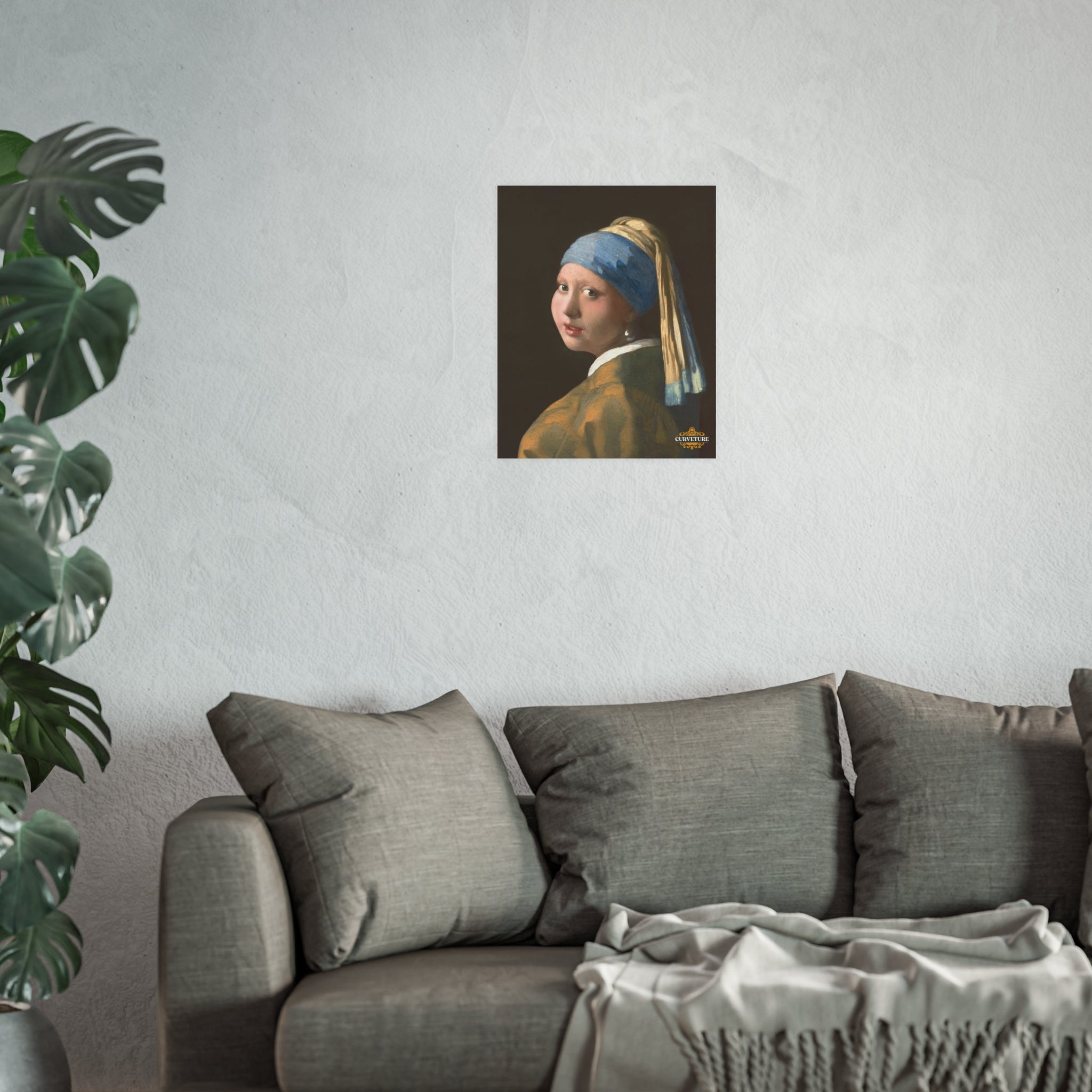 Big Girl With A Pearl Earring Poster
