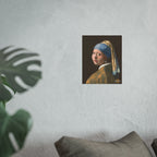 Big Girl With A Pearl Earring Poster