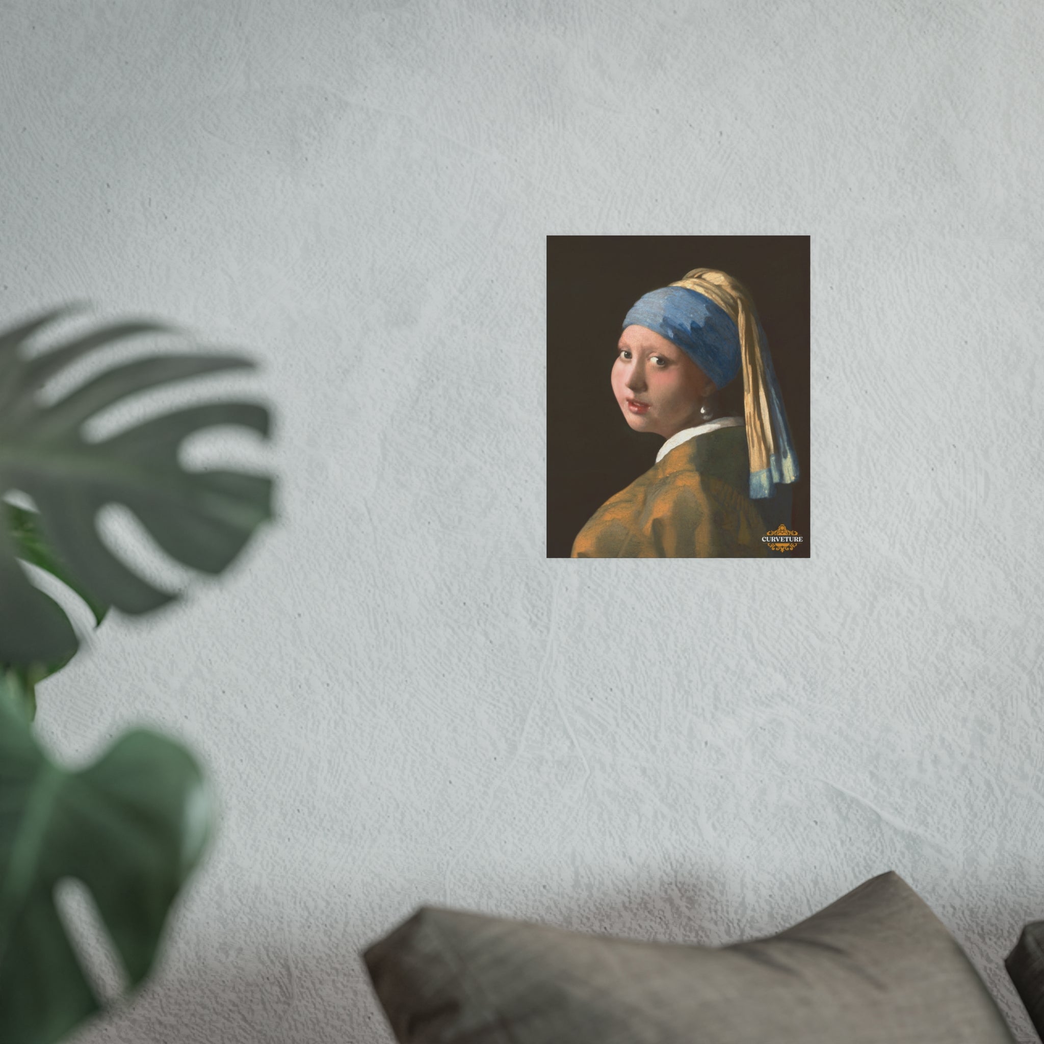 Big Girl With A Pearl Earring Poster