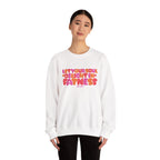 Let Your Soul Delight in Fatness Sweatshirt - Pink