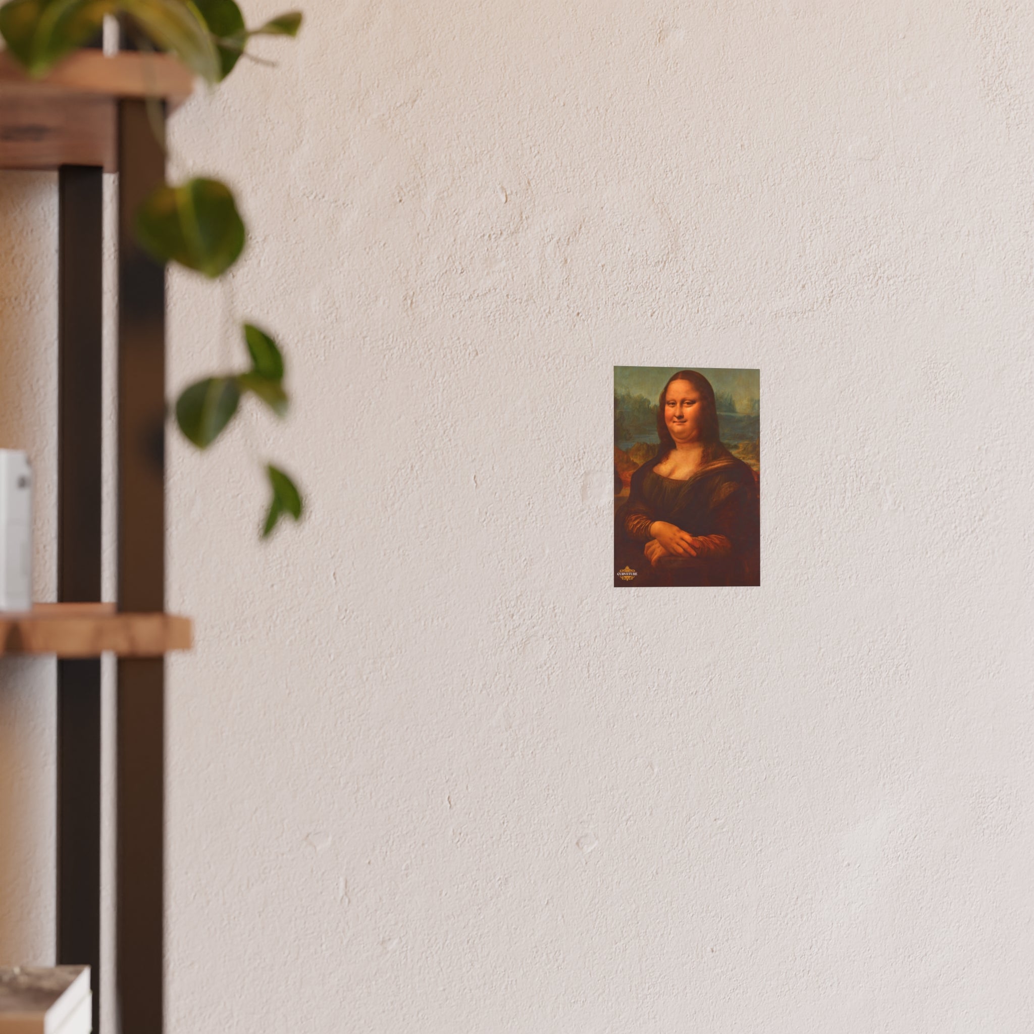 Chubby Mona Lisa Poster