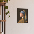 Big Girl With A Pearl Earring Poster