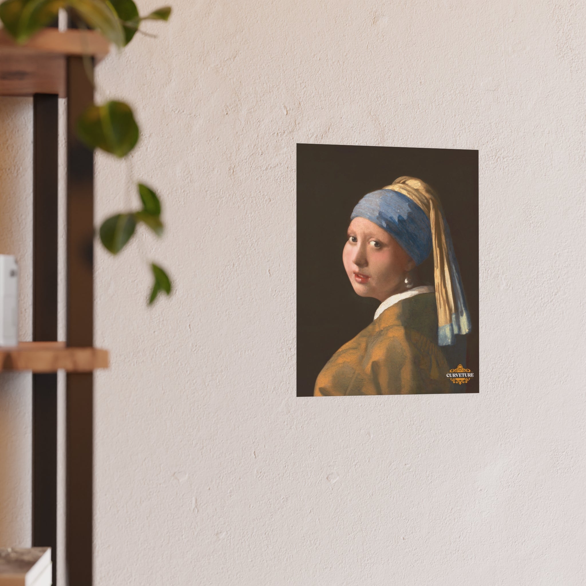 Big Girl With A Pearl Earring Poster