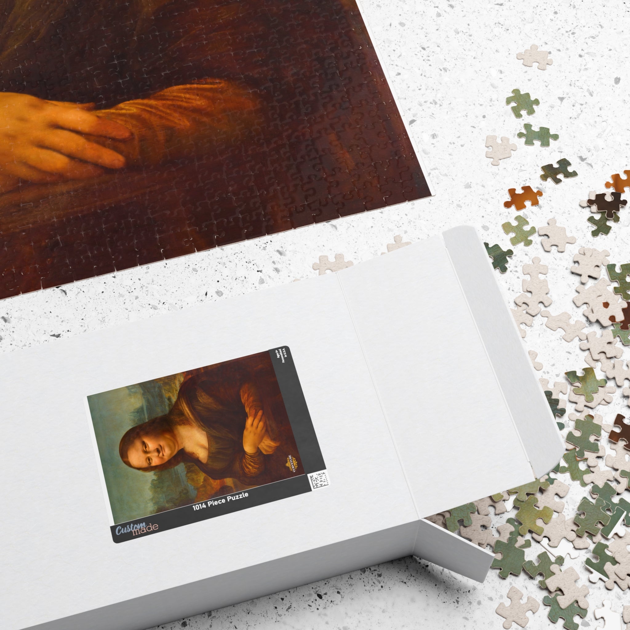 Chubby Mona Lisa Puzzle