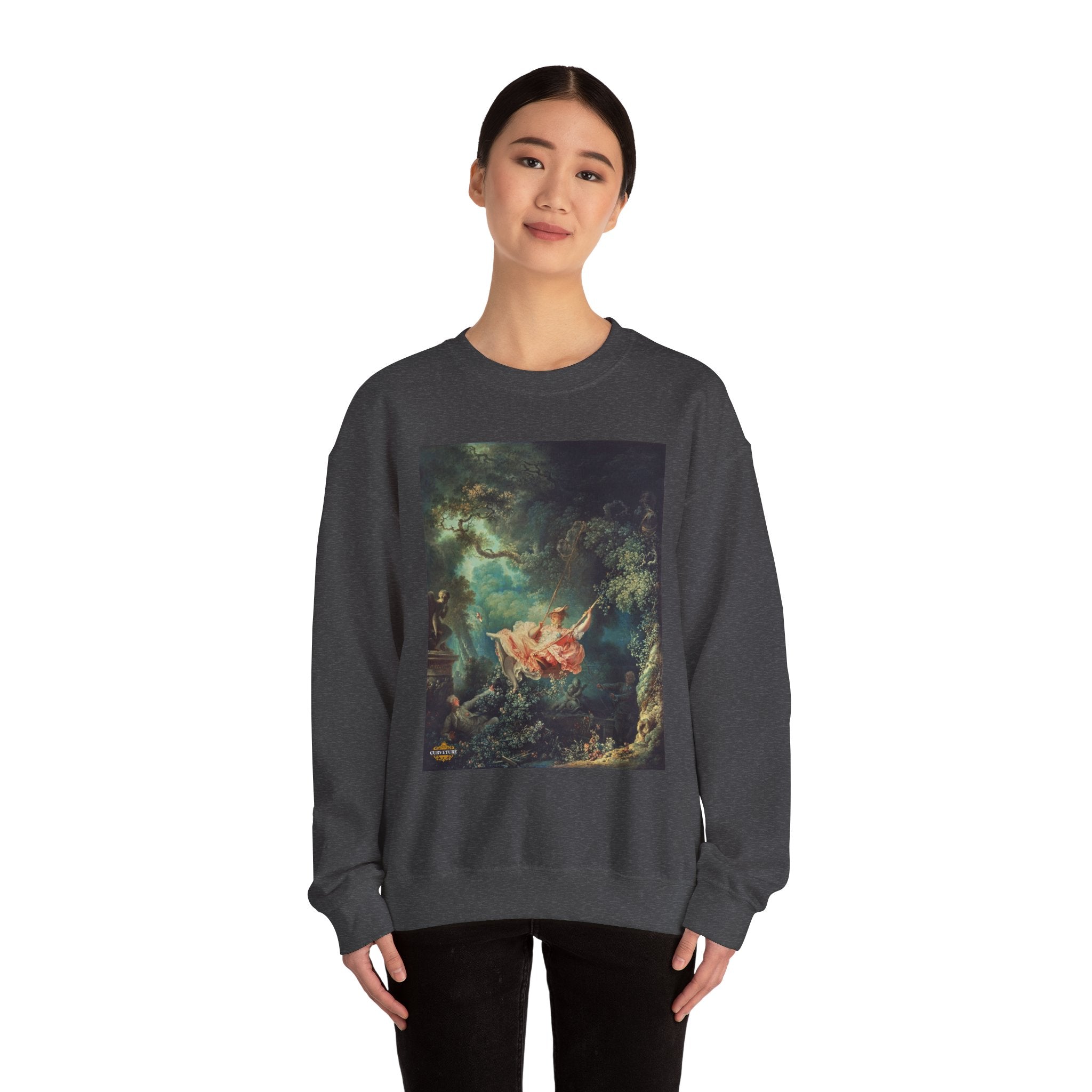 The Plus-Size Swing Sweatshirt