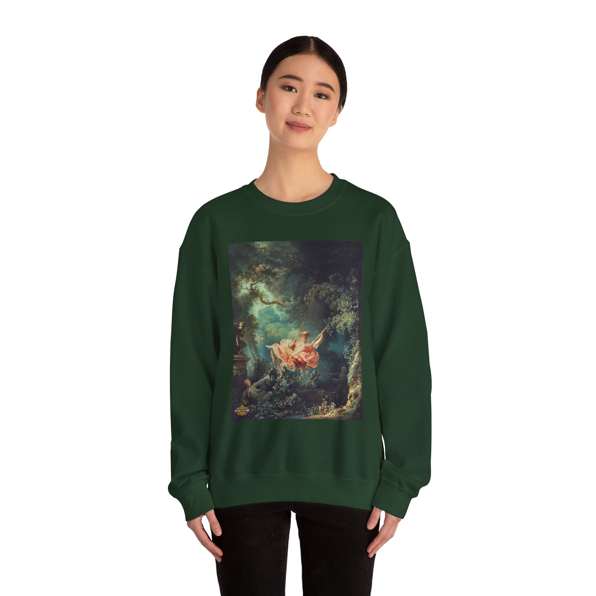 The Plus-Size Swing Sweatshirt
