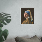 Big Girl With A Pearl Earring Poster