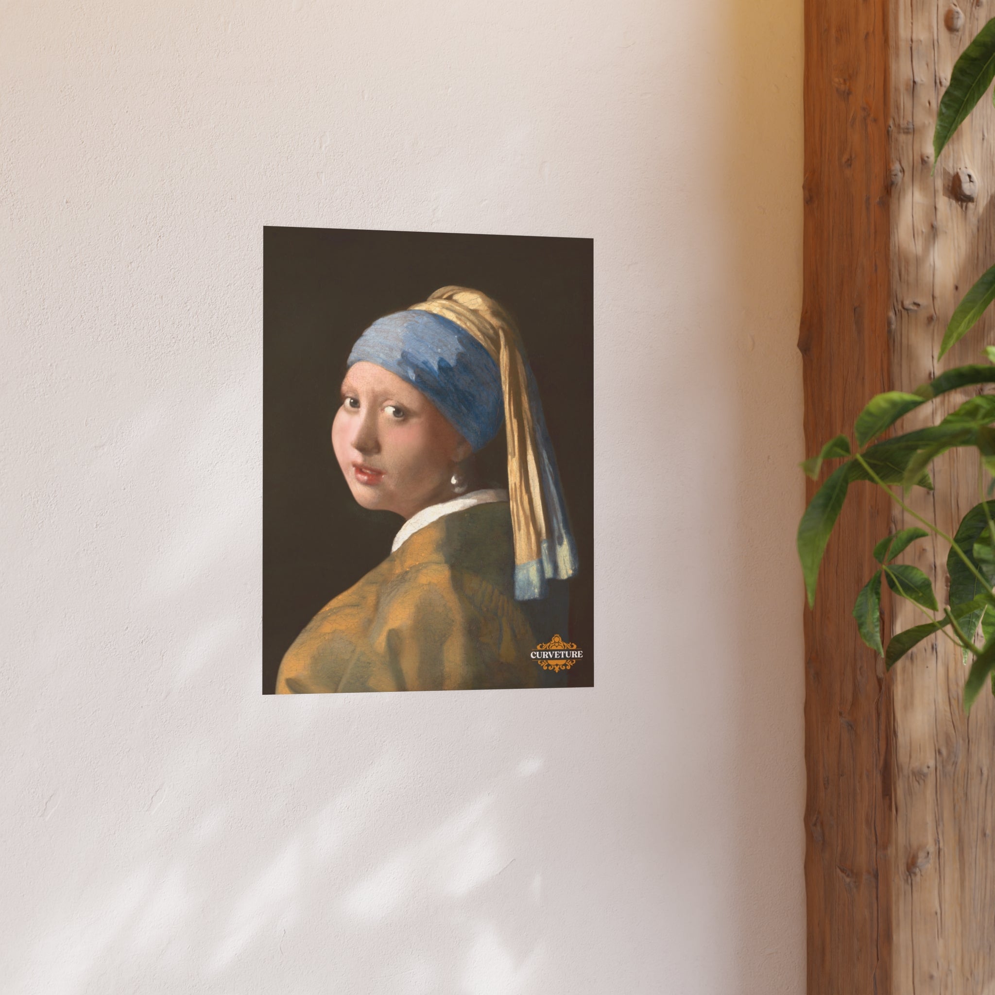 Big Girl With A Pearl Earring Poster