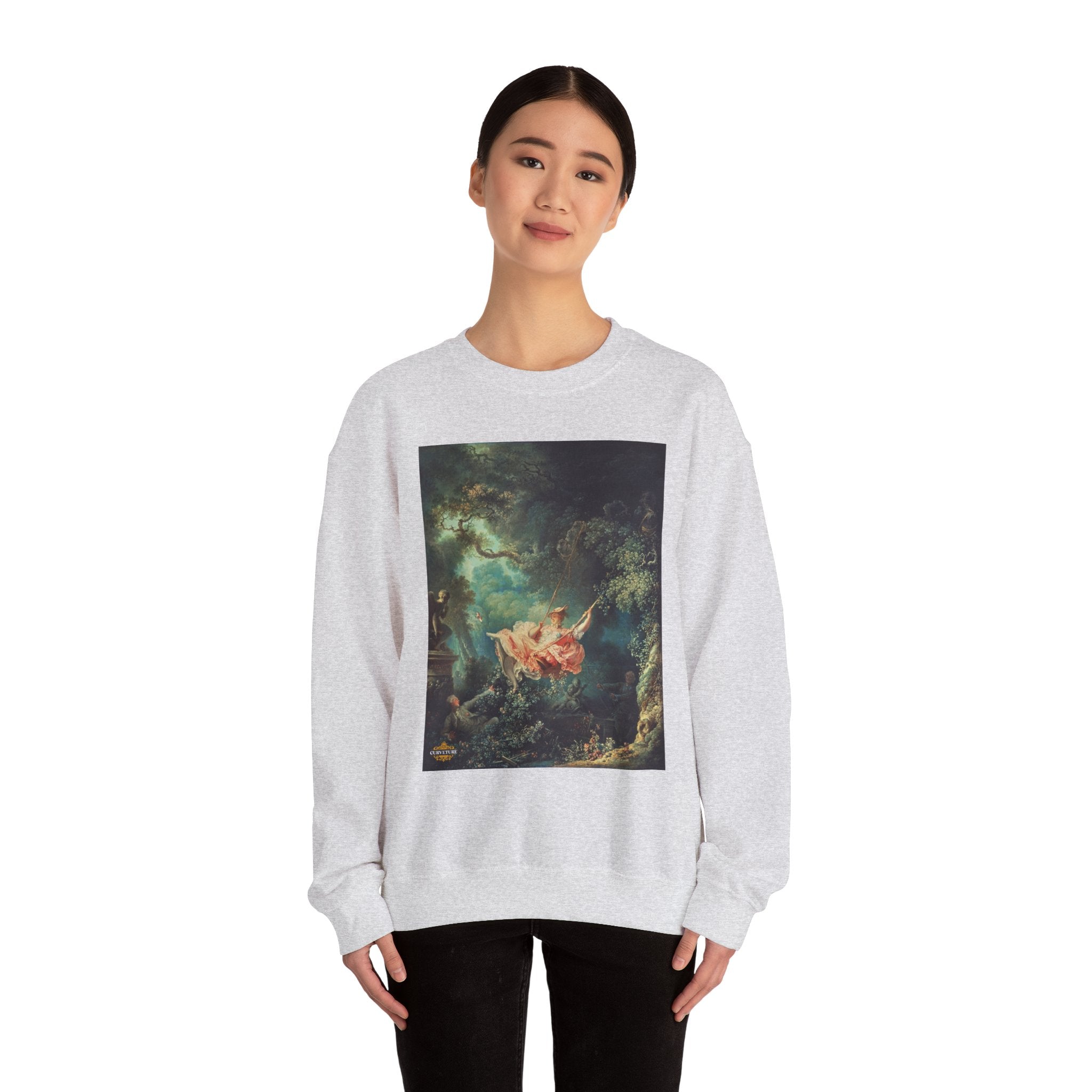 The Plus-Size Swing Sweatshirt