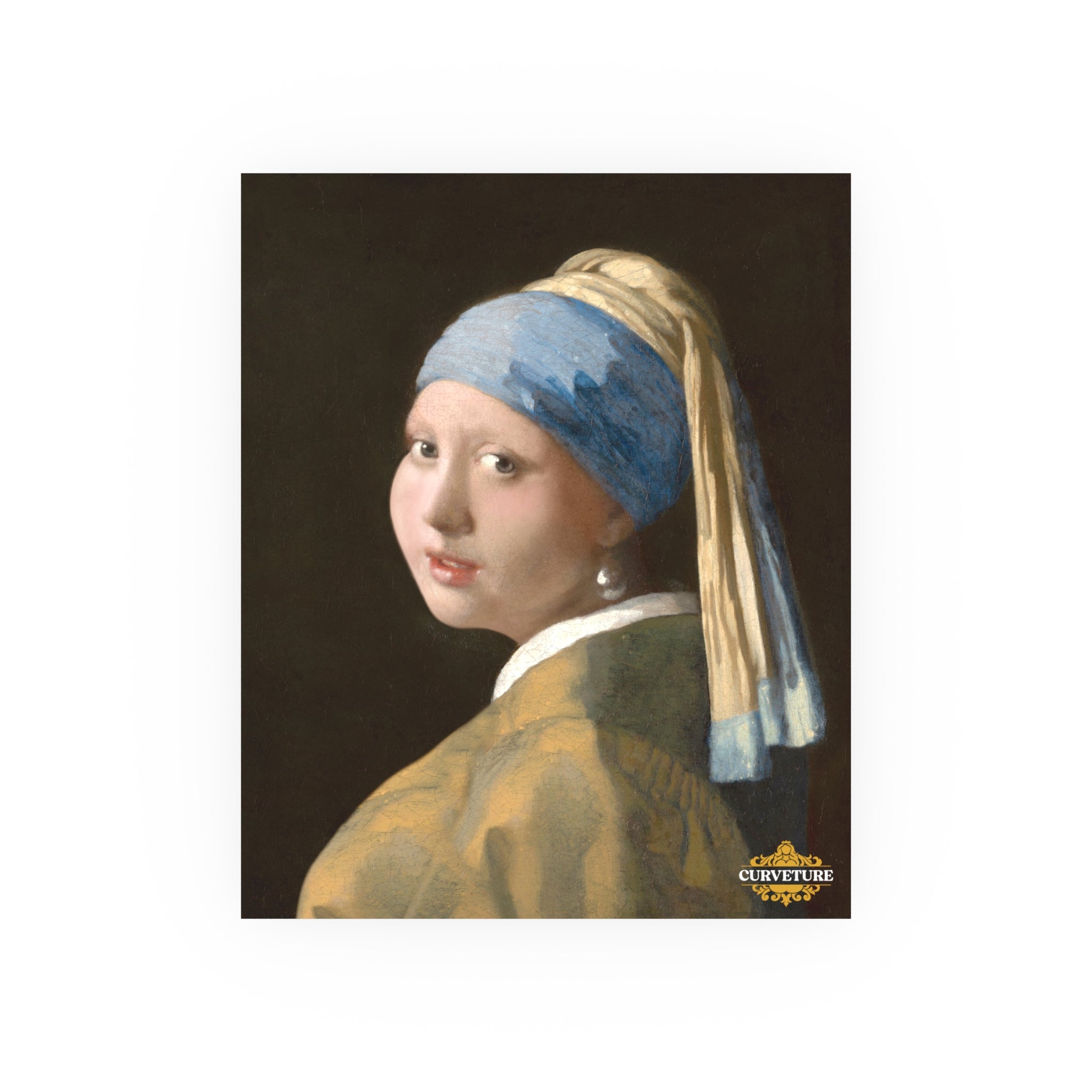 Big Girl With A Pearl Earring Poster