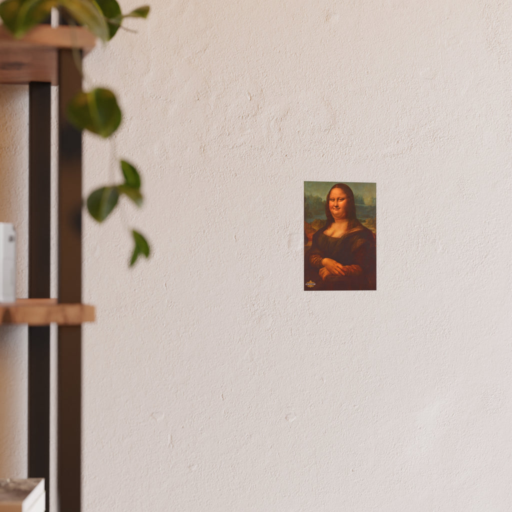 Chubby Mona Lisa Poster