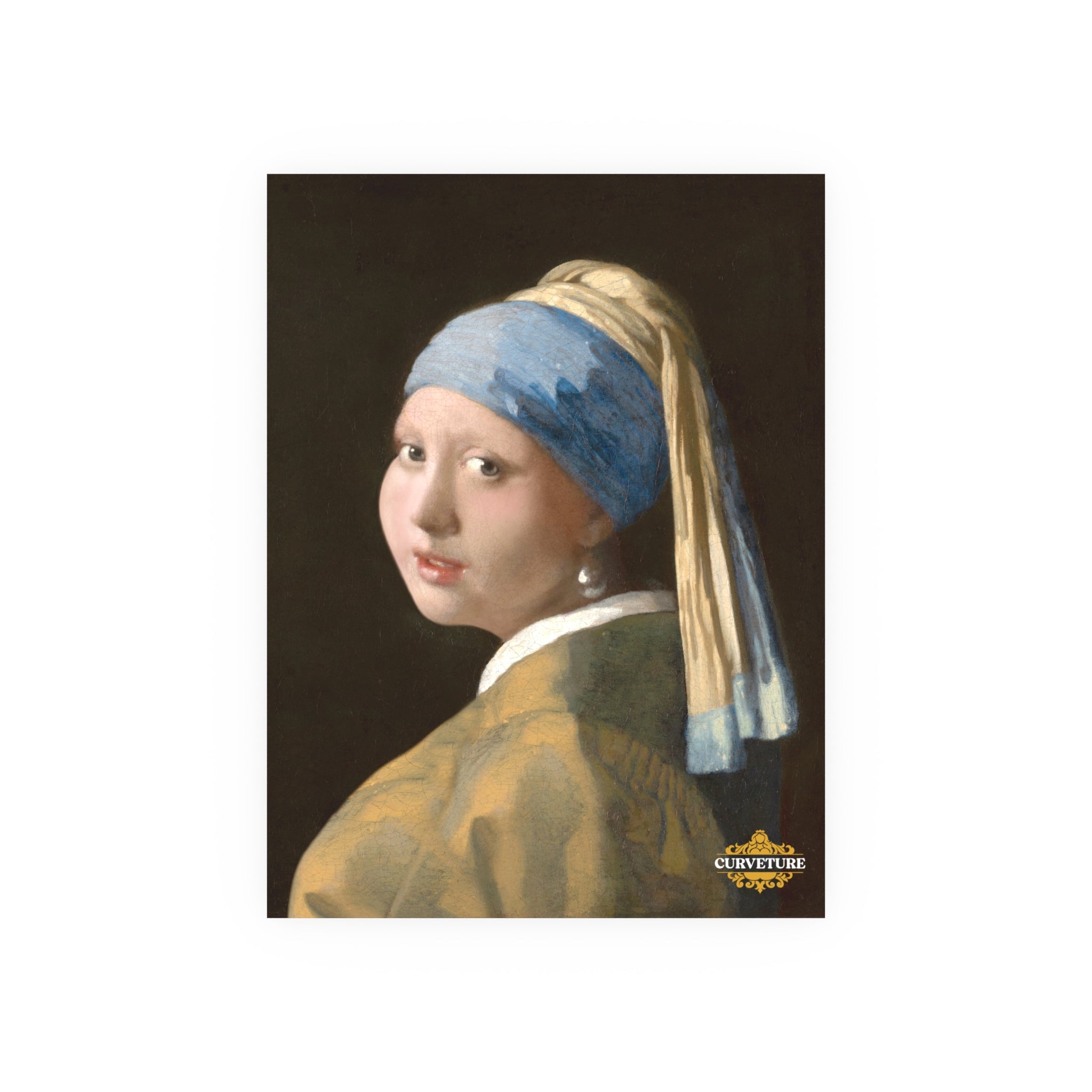Big Girl With A Pearl Earring Poster
