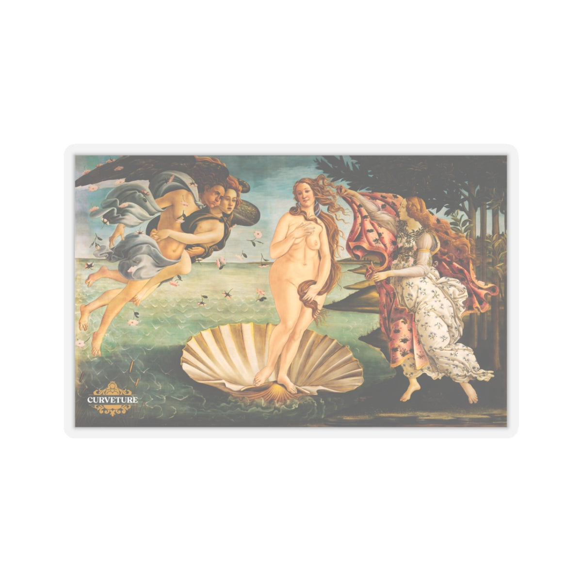 Girth of Venus Sticker