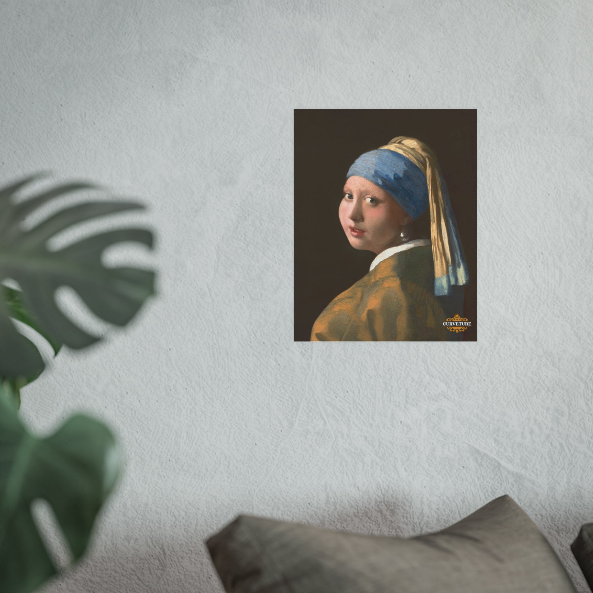 Big Girl With A Pearl Earring Poster