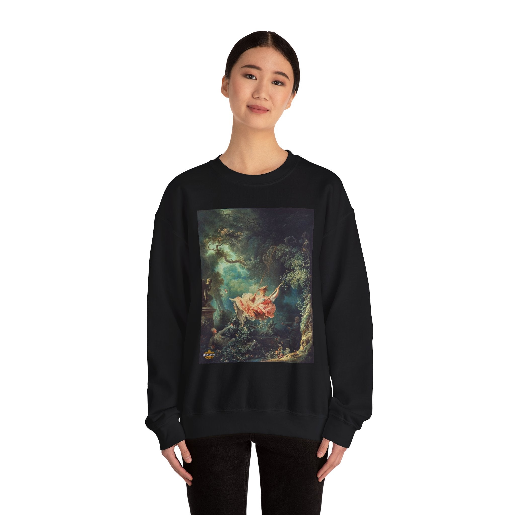 The Plus-Size Swing Sweatshirt