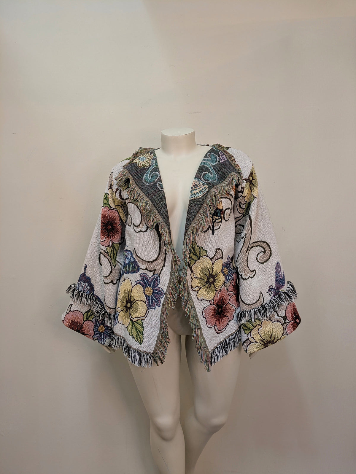 Made by Curveture Tapestry Blanket Coat