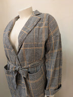 Made by Curveture Flannel Sash Coat