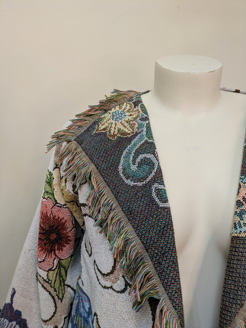 Made by Curveture Tapestry Blanket Coat