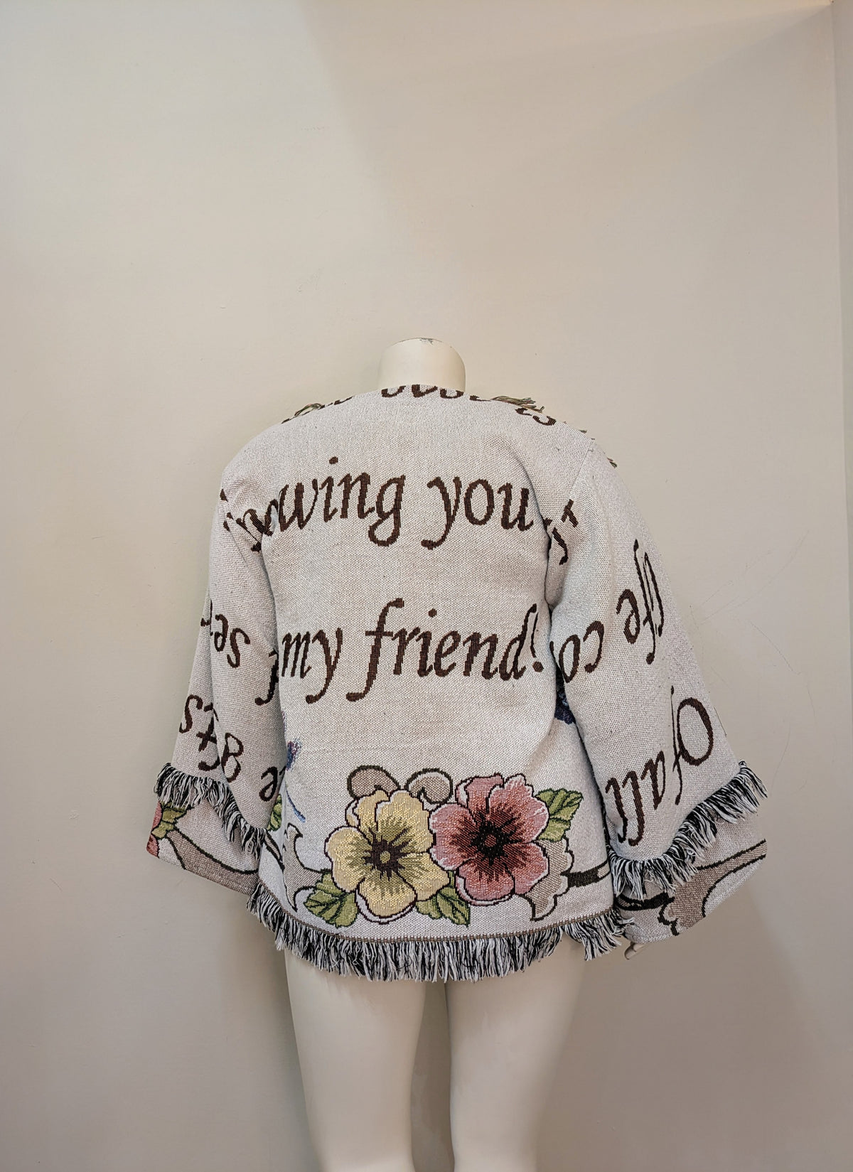 Made by Curveture Tapestry Blanket Coat