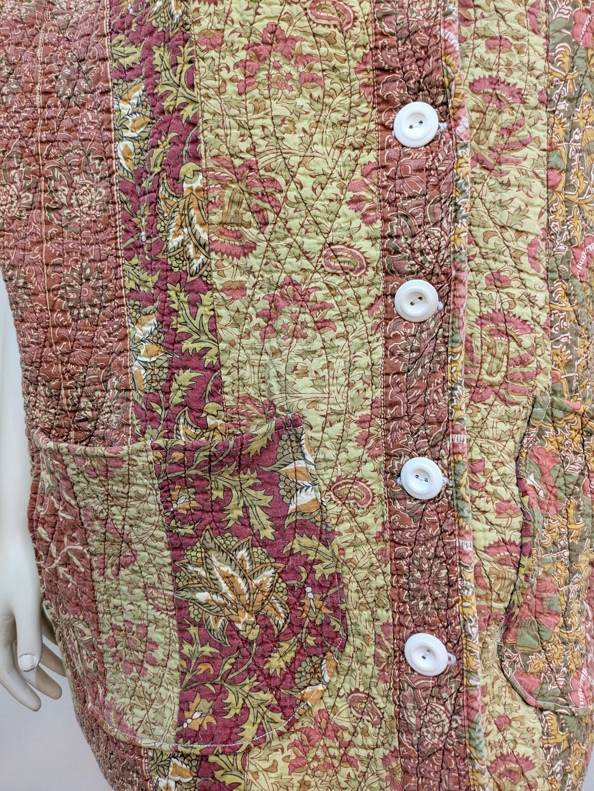 Made by Curveture Quilted Blanket Vest