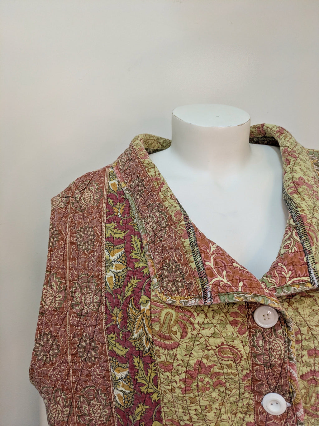 Made by Curveture Quilted Blanket Vest