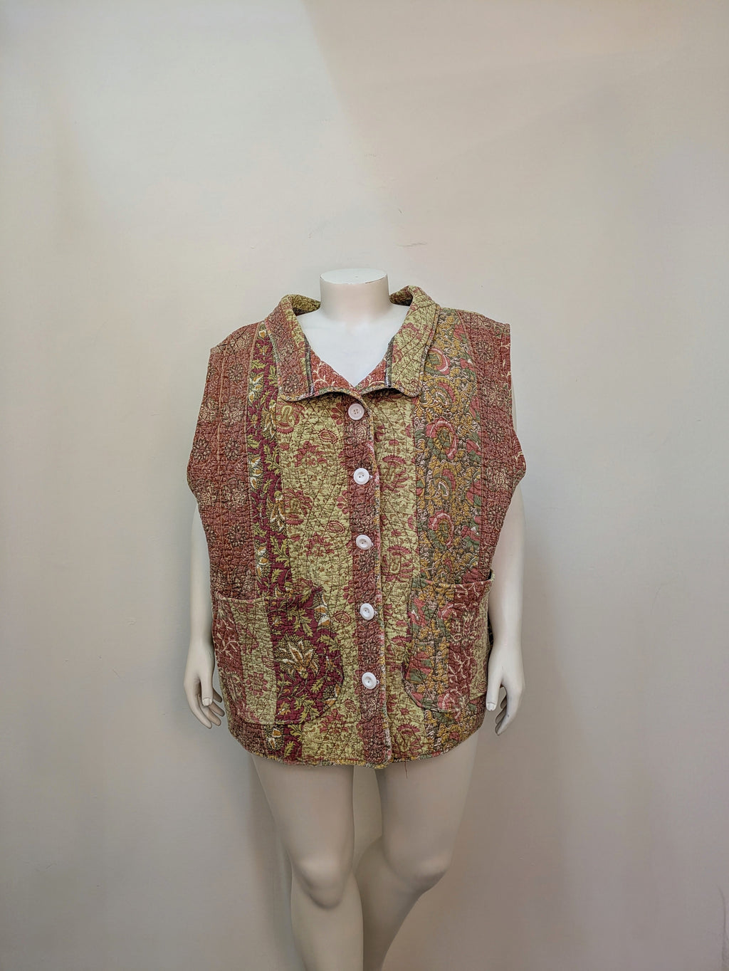 Made by Curveture Quilted Blanket Vest