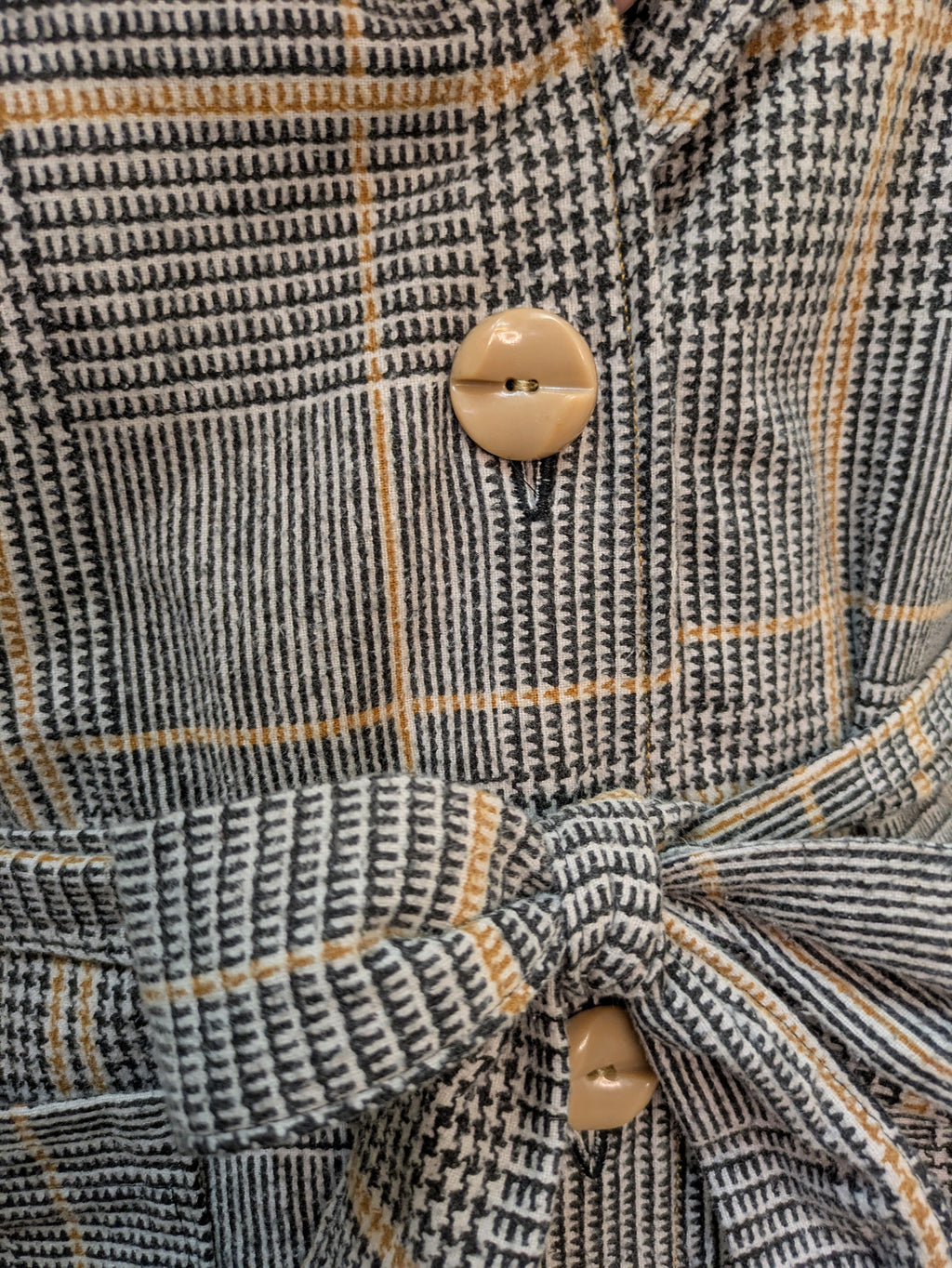 Made by Curveture Flannel Sash Coat