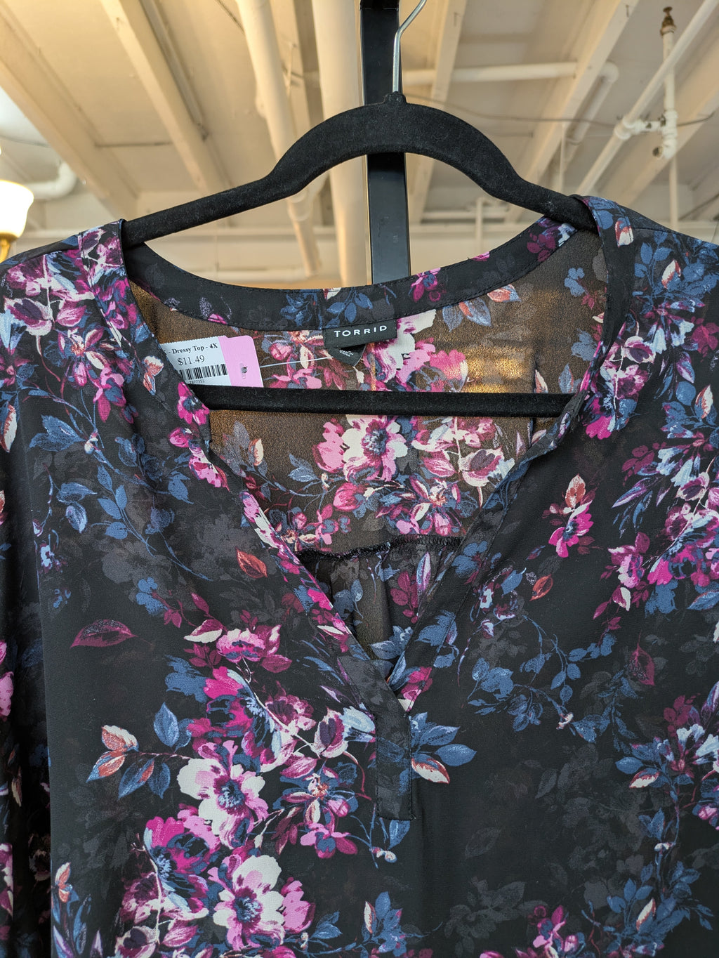 4X - Dressy Top - 4X