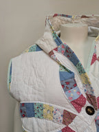 Made by Curveture Hooded Quilt Vest