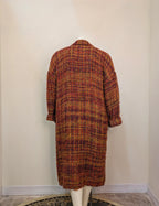 Made by Curveture Long Woven Blanket Coat